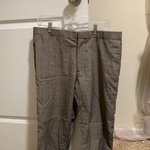 Tailored slim fit slacks